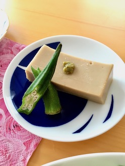 マクロビ胡麻豆腐2019.8